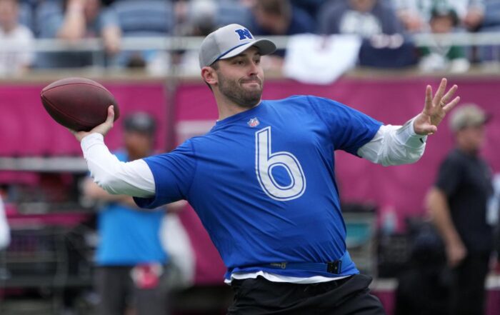 Bucs Qb Baker Mayfield, Pro Bowl - Photo By: Usa Today