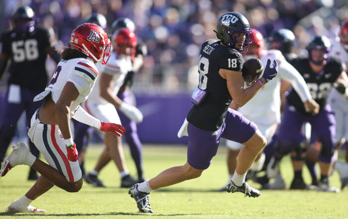 Tcu Wr Jack Bech Bucs