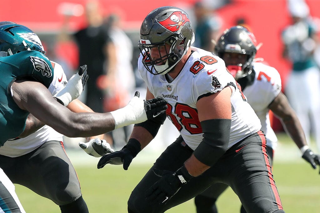Bucs Offensive Line Receives Praise From Analyst 3 Bucs Lg Ben Bredeson