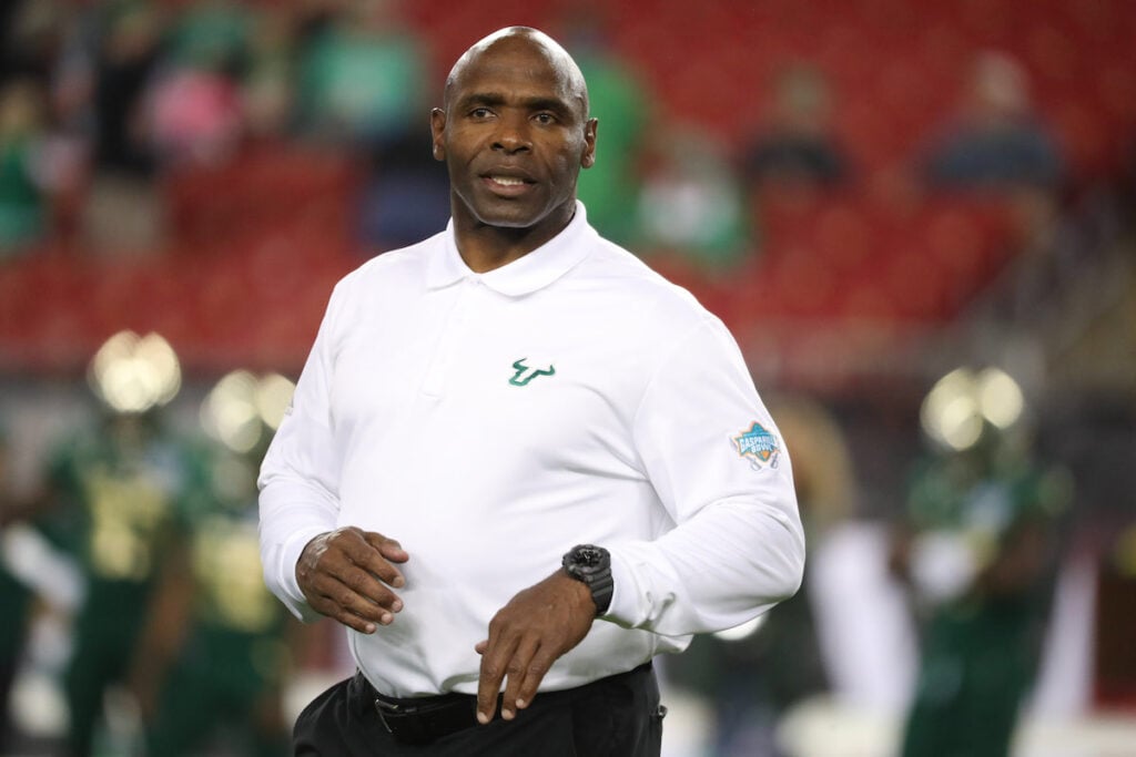 Charlie Strong'S Approach Making Bucs Defensive Line Even Stronger 3 Bucs Dl Coach Charlie Strong