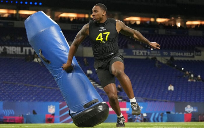 Boston College Edge Rusher Donovan Ezeiruaku