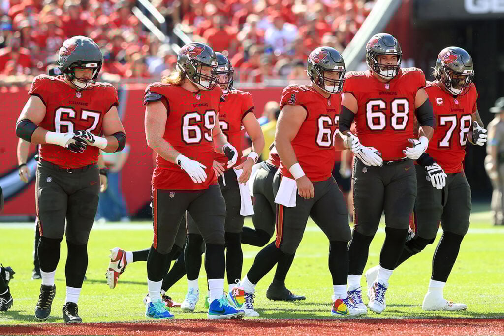 Point-Counterpoint: What Is The Bucs' Biggest Offensive Strength? 4 Bucs C Graham Barton And The O-Line