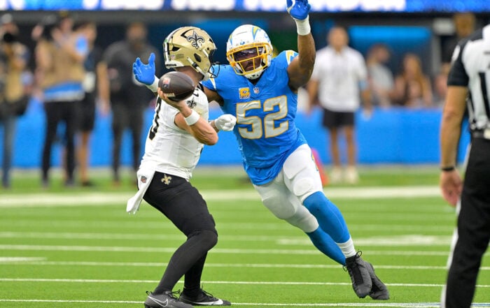 Chargers Edge Rusher Khalil Mack Bucs