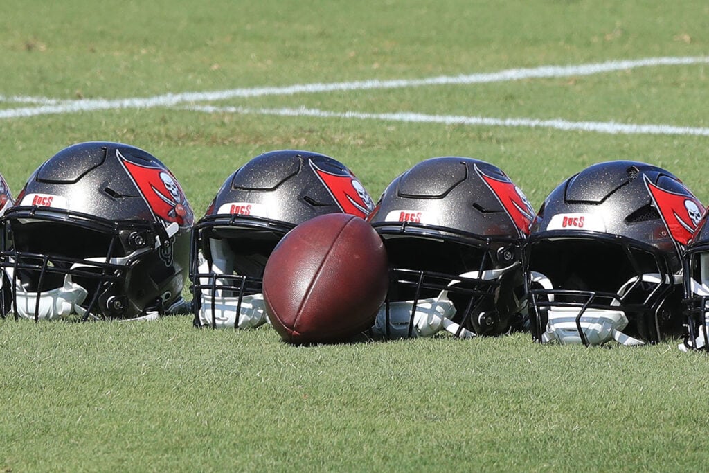 Bucs Helmets