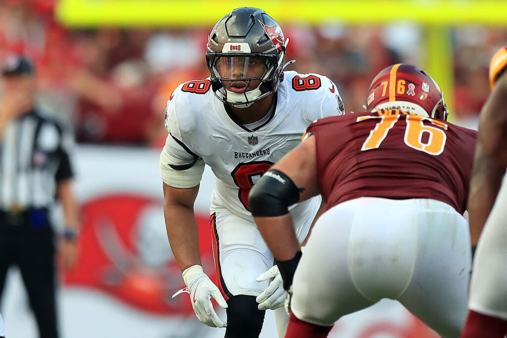 Sr'S Fab 5: Sirvocea Dennis Is A Boss At Bucs Otas 3 Bucs Ilb Sirvocea Dennis