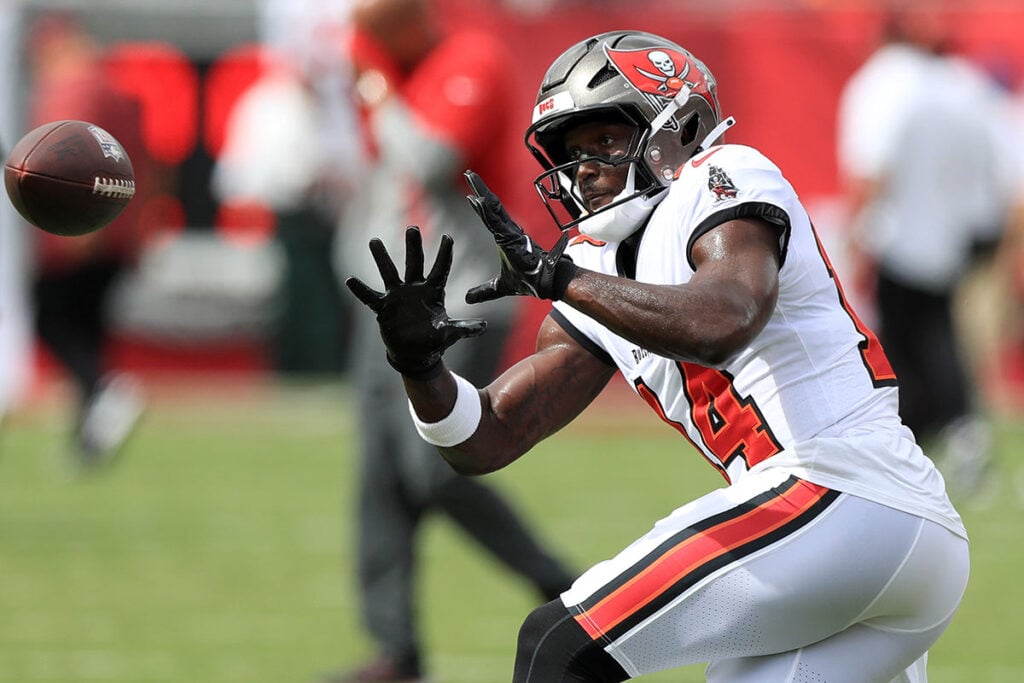 Bucs Wrs Fare Well On Pff List 3 Bucs Wr Chris Godwin