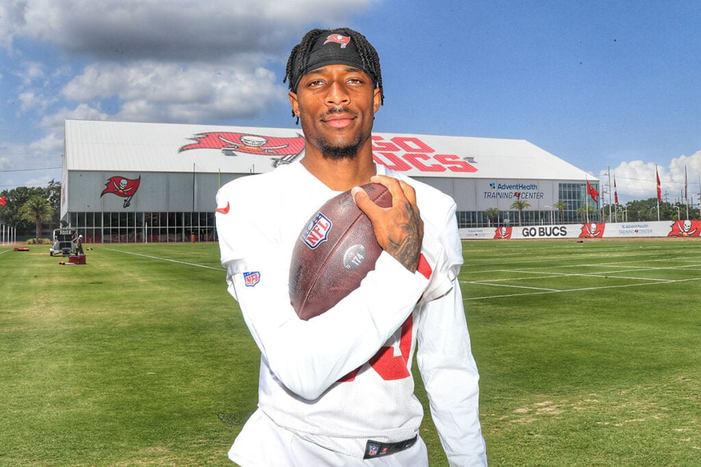 Tez Johnson And Bucky Irving Waste No Time Trash Talking 3 Bucs Wr Tez Johnson