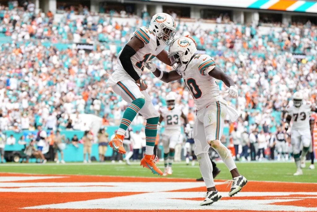 Finding The Right Tier For Bucs' Prolific Wr Duo 3 Dolphins Wrs Tyreek Hill And Jaylen Waddle