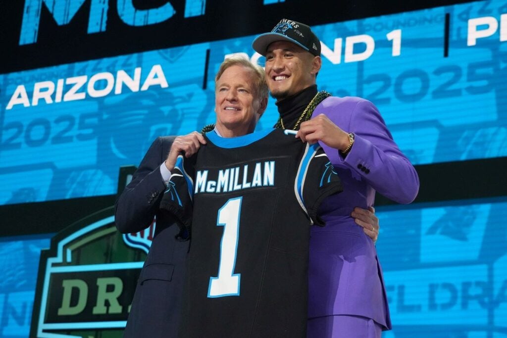Panthers Wr Tetairoa Mcmillan Bucs