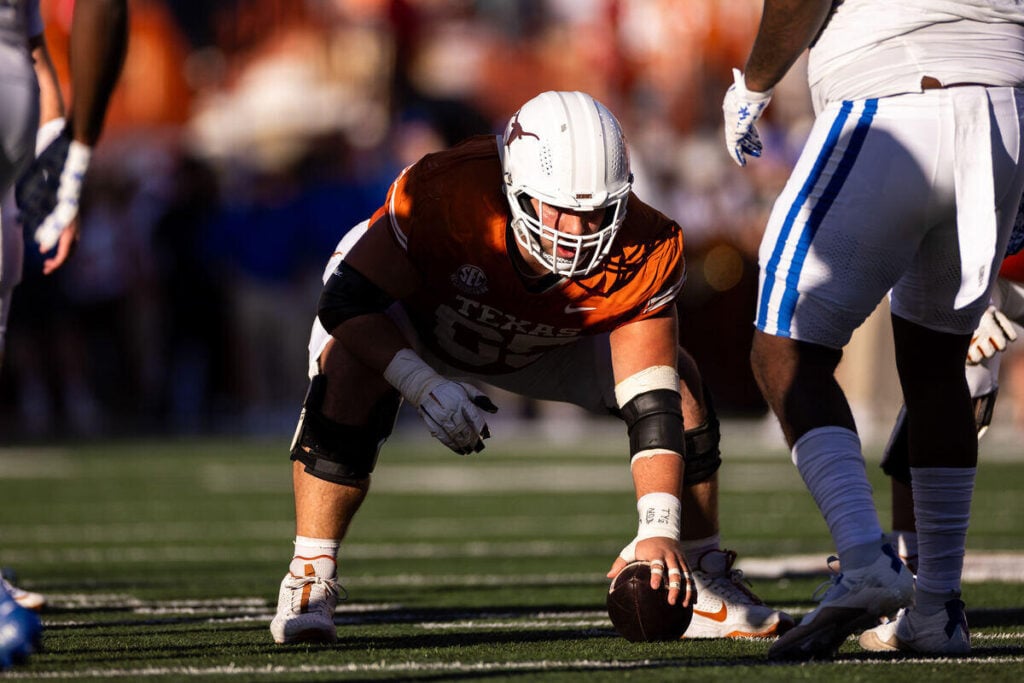 Bucs Udfa Jake Majors Has Real Shot To Make Team 3 Texas C Jake Majors