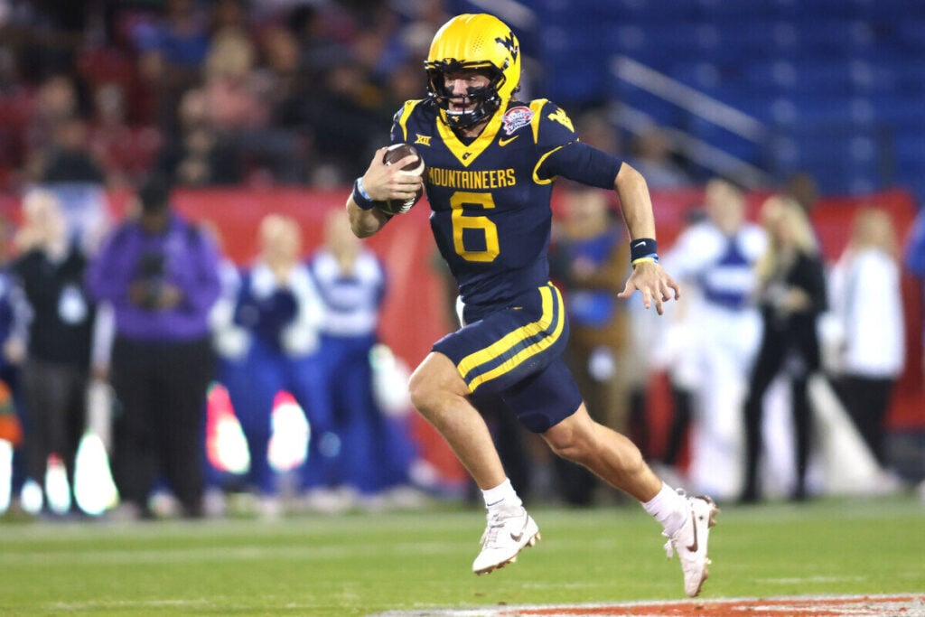 Get To Know The Bucs 2025 Udfas: Offense 3 West Virginia/Bucs Qb/Wr Garrett Greene