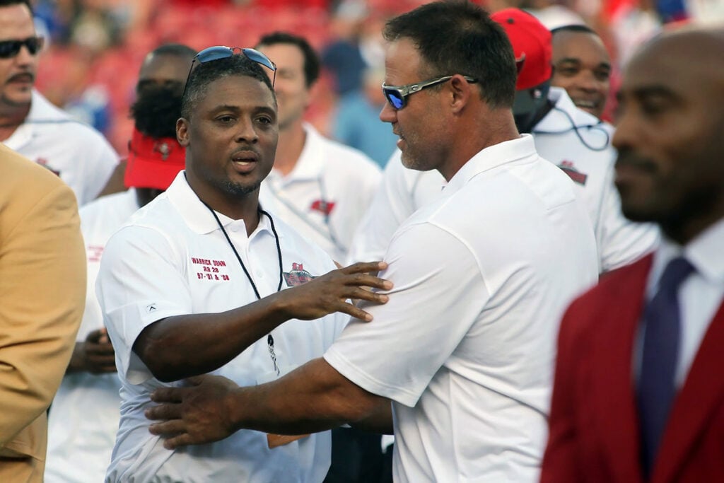 Pewter Report'S Top 50 All-Time Bucs: 26-30 5 Bucs Legendary Rbs Warrick Dunn And Mike Alstott