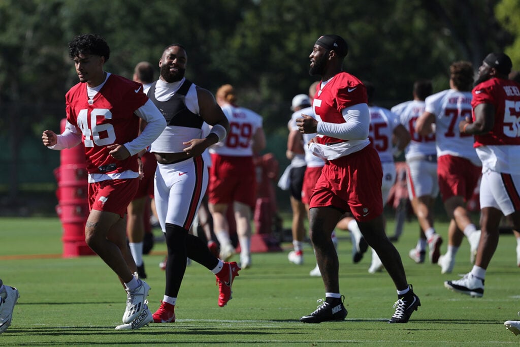 Sr'S Fab 5: Bucs Defense Won Mini-Camp – And That’s A Good Thing 2 Bucs Ilb Anthony Walker Jr. And Olb Haason Reddick