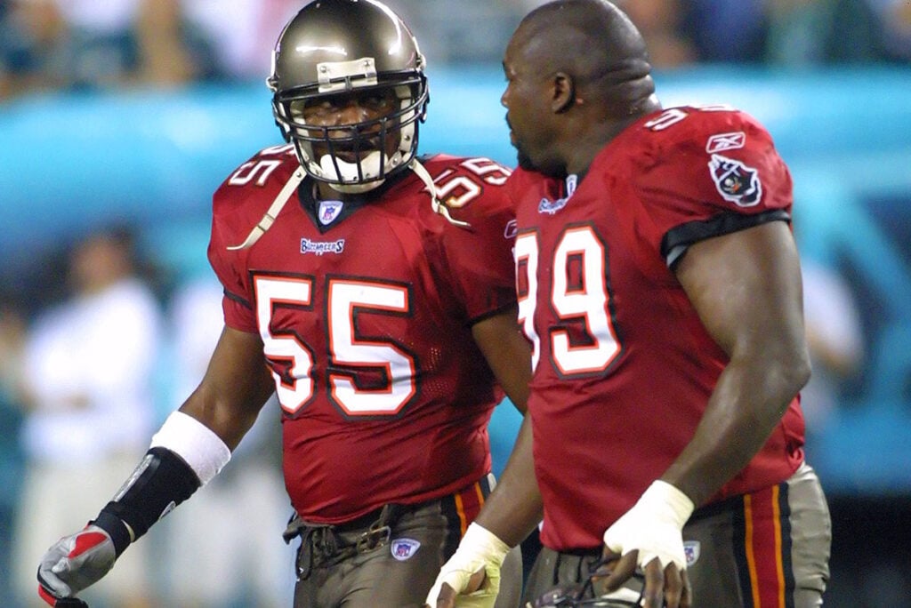 Brooks Derrick Warren Sapp Bucs Super Bowl