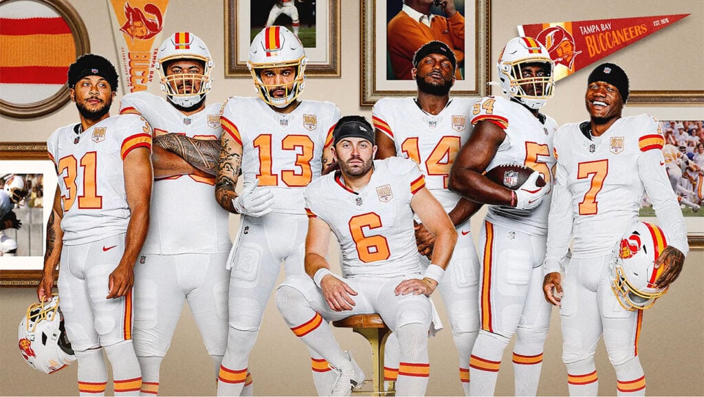 Bucs 1976 Throwback Uniforms