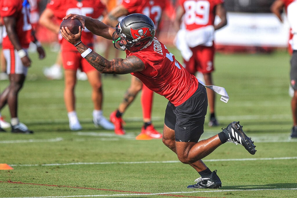 Bucs Camp Insider 7-24: Yaya Diaby Dominates, Defense Wins The Day Again 6 Bucs Wr Emeka Egbuka