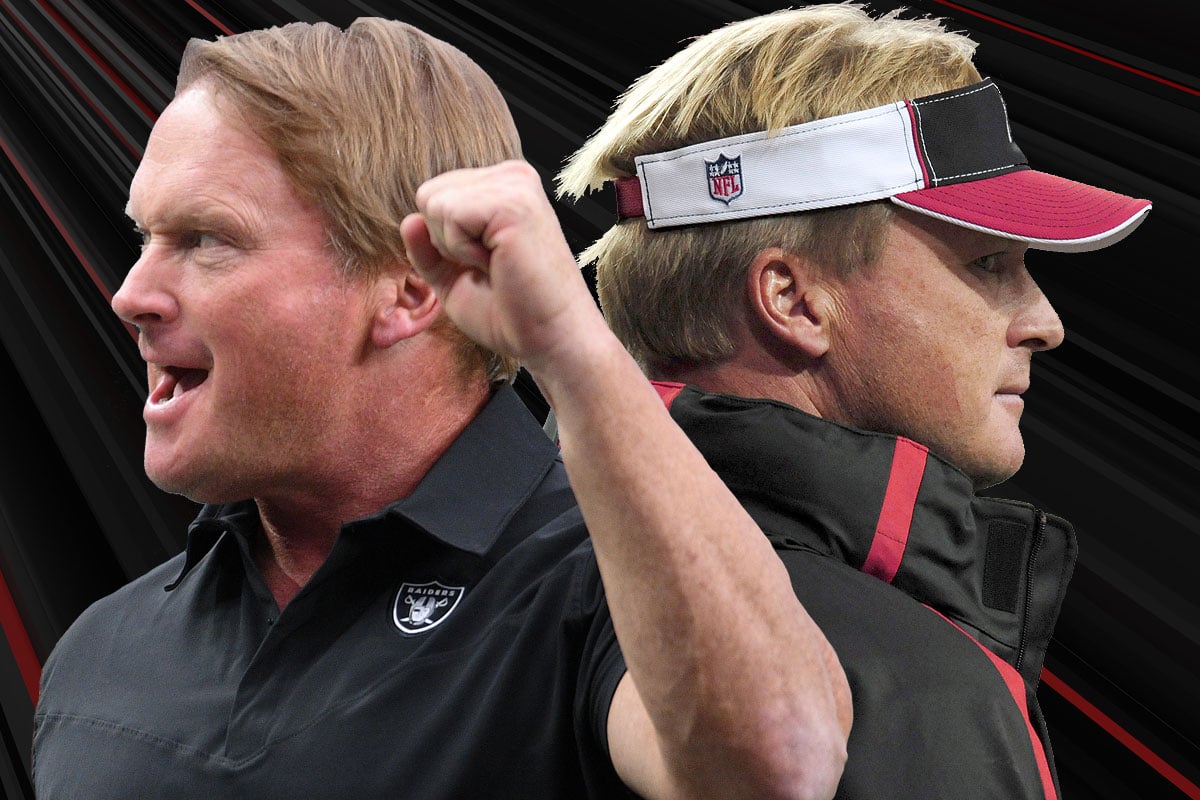 Former Bucs And Raiders Head Coach Jon Gruden - Photos By: Usa Today