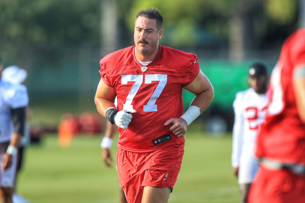 How Will Bucs Adjust Offense Without Tristan Wirfs? 2 Bucs Ot Charlie Heck