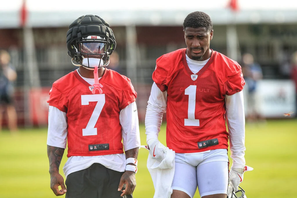 Bucs Rbs Bucky Irving And Rachaad White