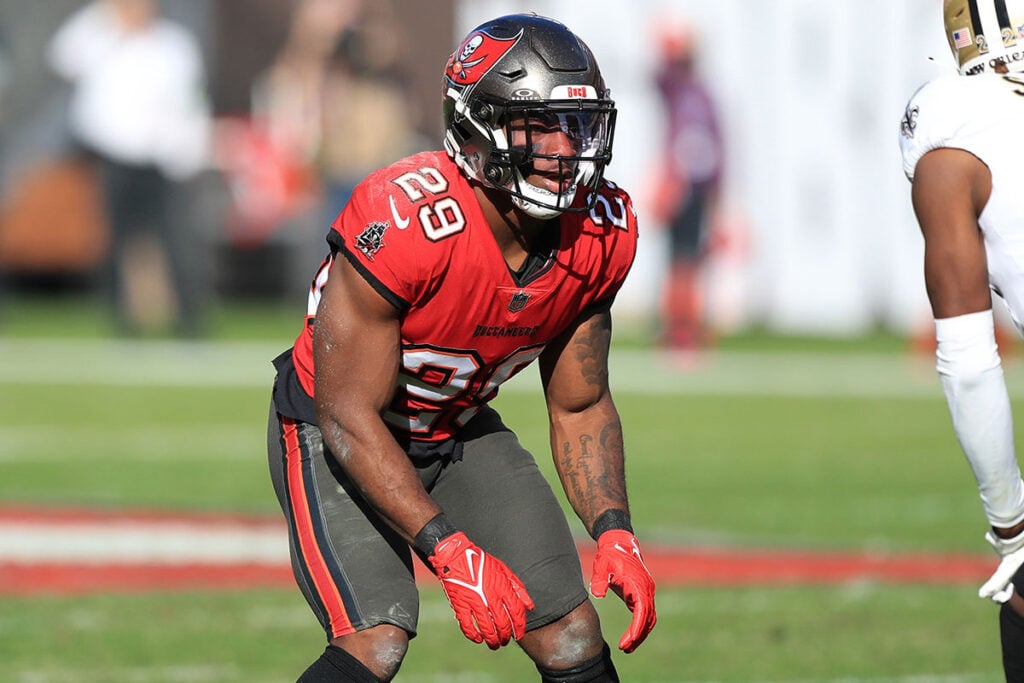 Bucs Db Christian Izien - Photo By: Cliff Welch P/R