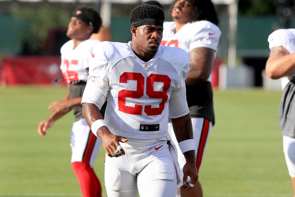 Bucs Camp Insider 8-1: Kyle Trask'S Best Day Yet, Peanut Punches Galore 5 Bucs Db Christian Izien