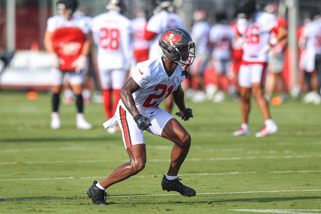 Bucs Camp Insider 7-24: Yaya Diaby Dominates, Defense Wins The Day Again 5 Bucs Cb Benjamin Morrison