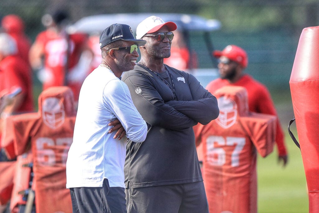 Bucs Camp Insider 7-23: Antoine Winfield Jr. Leads Hot Start For The Defense 5 Colorado Hc Deion Sanders And Bucs Hc Todd Bowles