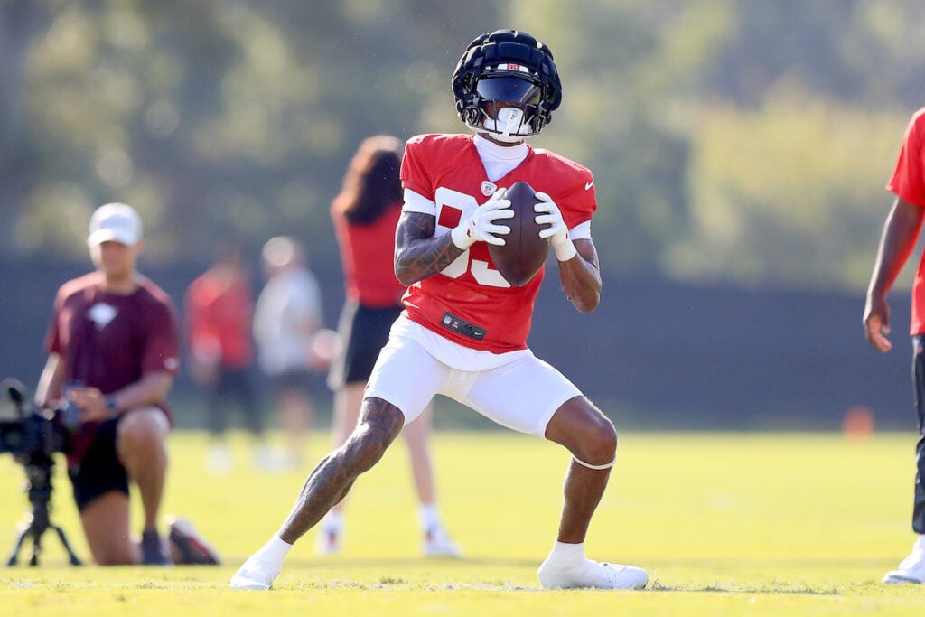 Bucs Wr Tez Johnson - Photo By: Cliff Welch P/R