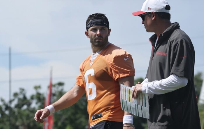 Bucs Qb Baker Mayfield And Oc Josh Grizzard