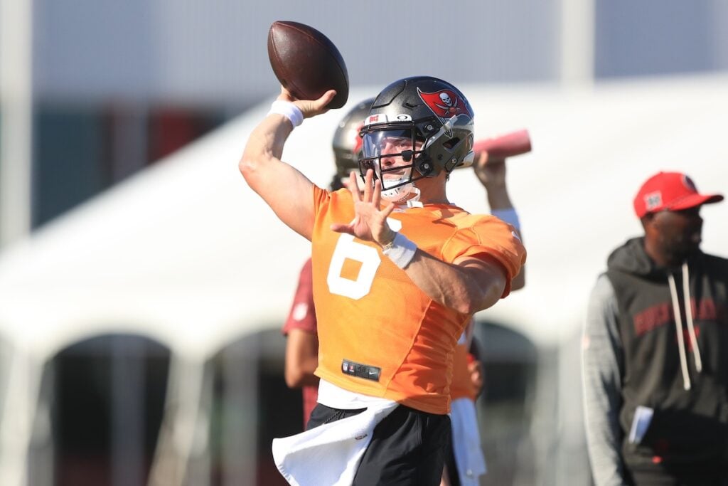 Bucs Qb Baker Mayfield - Photo By: Cliff Welch P/R