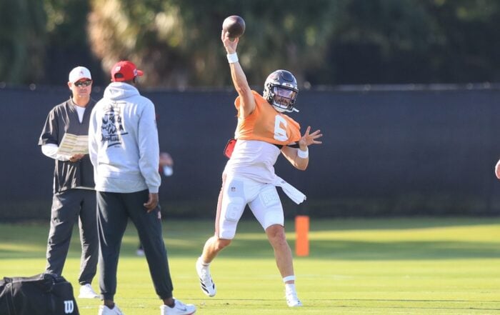 Bucs Qb Baker Mayfield - Photo By: Cliff Welch P/R
