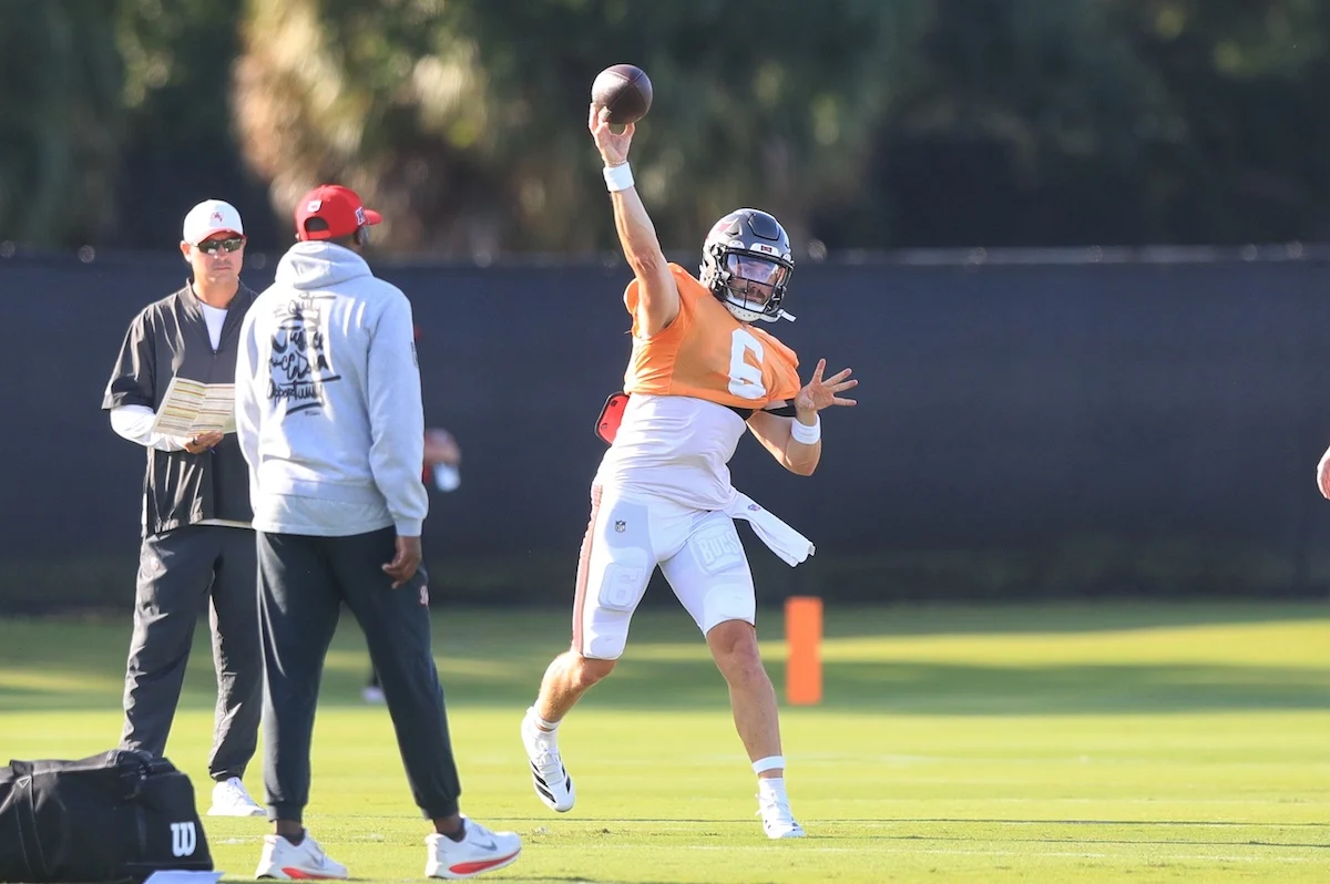 Bucs Qb Baker Mayfield - Photo By: Cliff Welch P/R