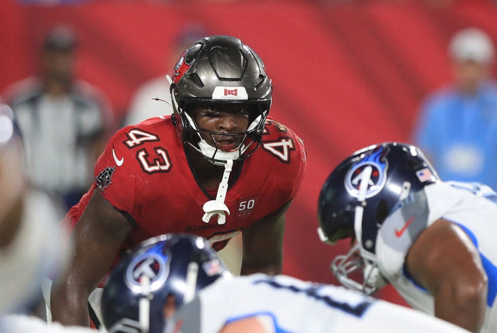 2-Point Conversion: Kyle Trask Has Firm Grip On Bucs' Qb2 Role 6 Bucs Olb Chris Braswell