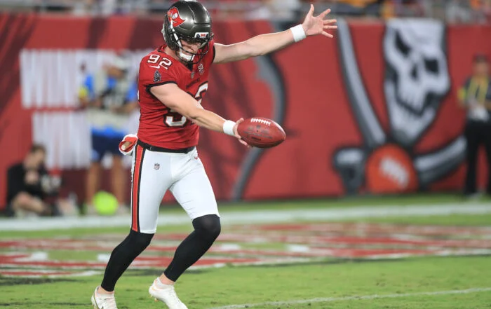 Bucs Punter Riley Dixon -Photo By: Cliff Welch P/R