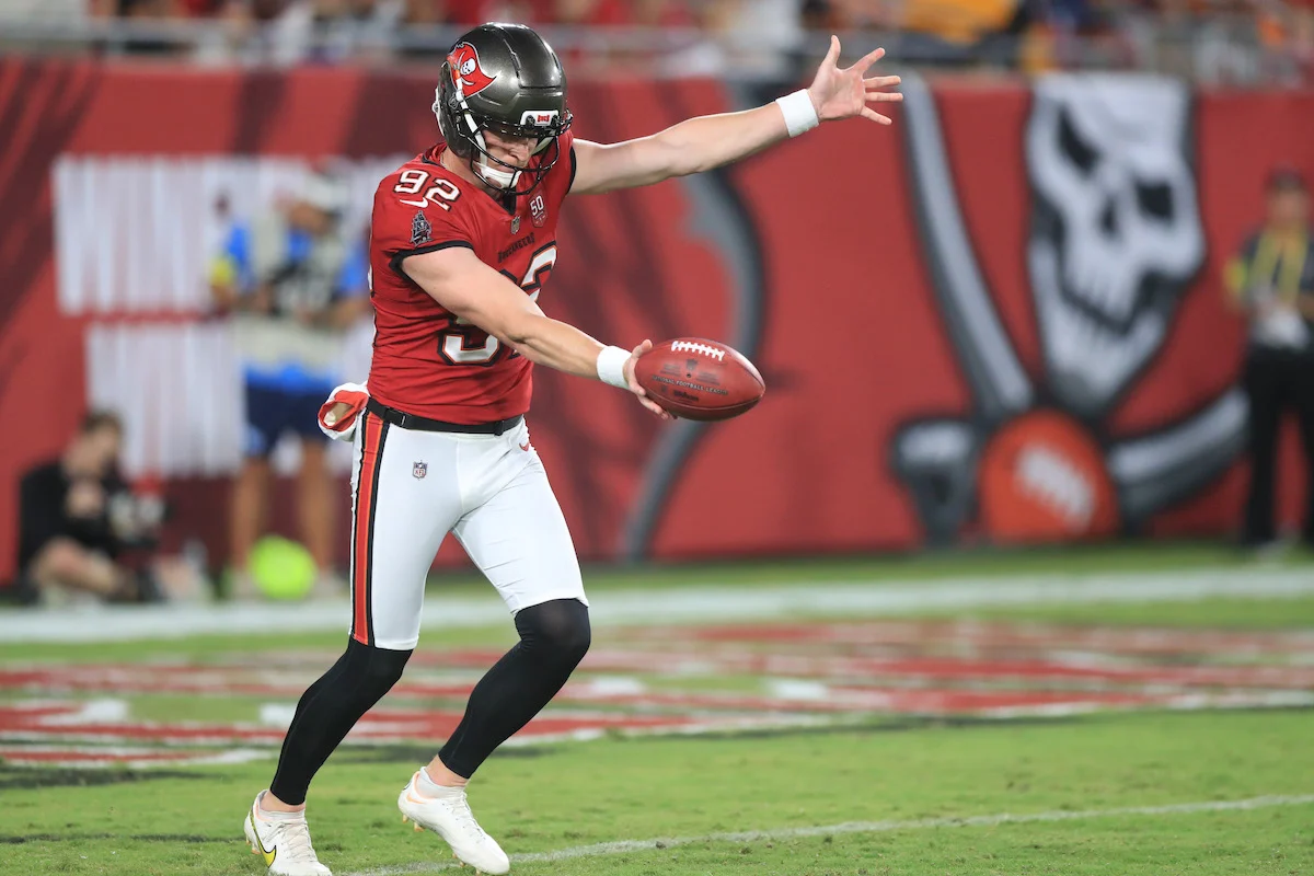 Bucs Punter Riley Dixon -Photo By: Cliff Welch P/R