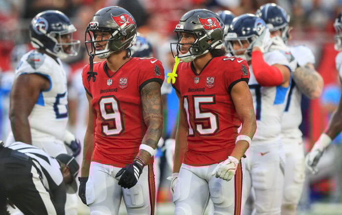 Bucs Wrs Emeka Egbuka And Jalen Mcmillan