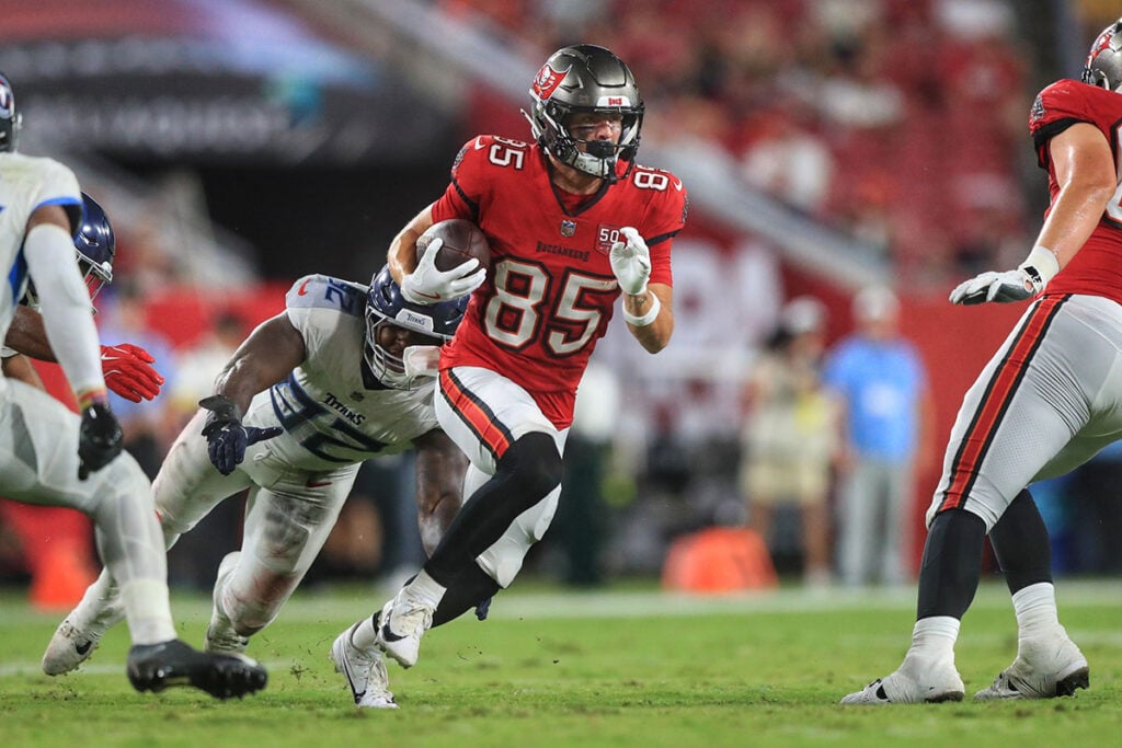 Sr'S Fab 5: Josh Grizzard'S Chess Match In Bucs Vs. Lions 12 Bucs Wr Garrett Greene
