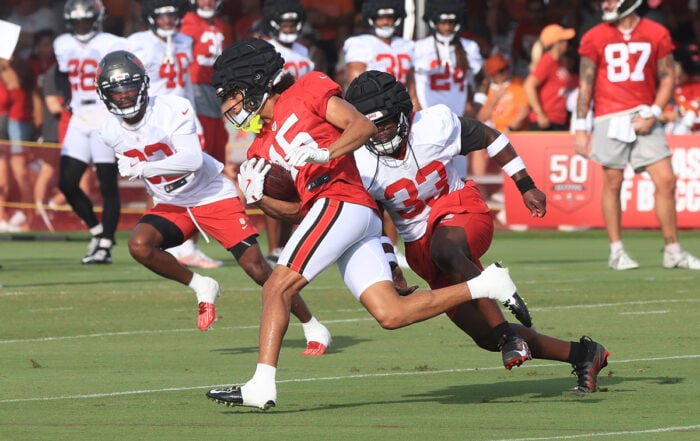 Bucs Wr Jalen Mcmillan And Olb Jose Ramirez