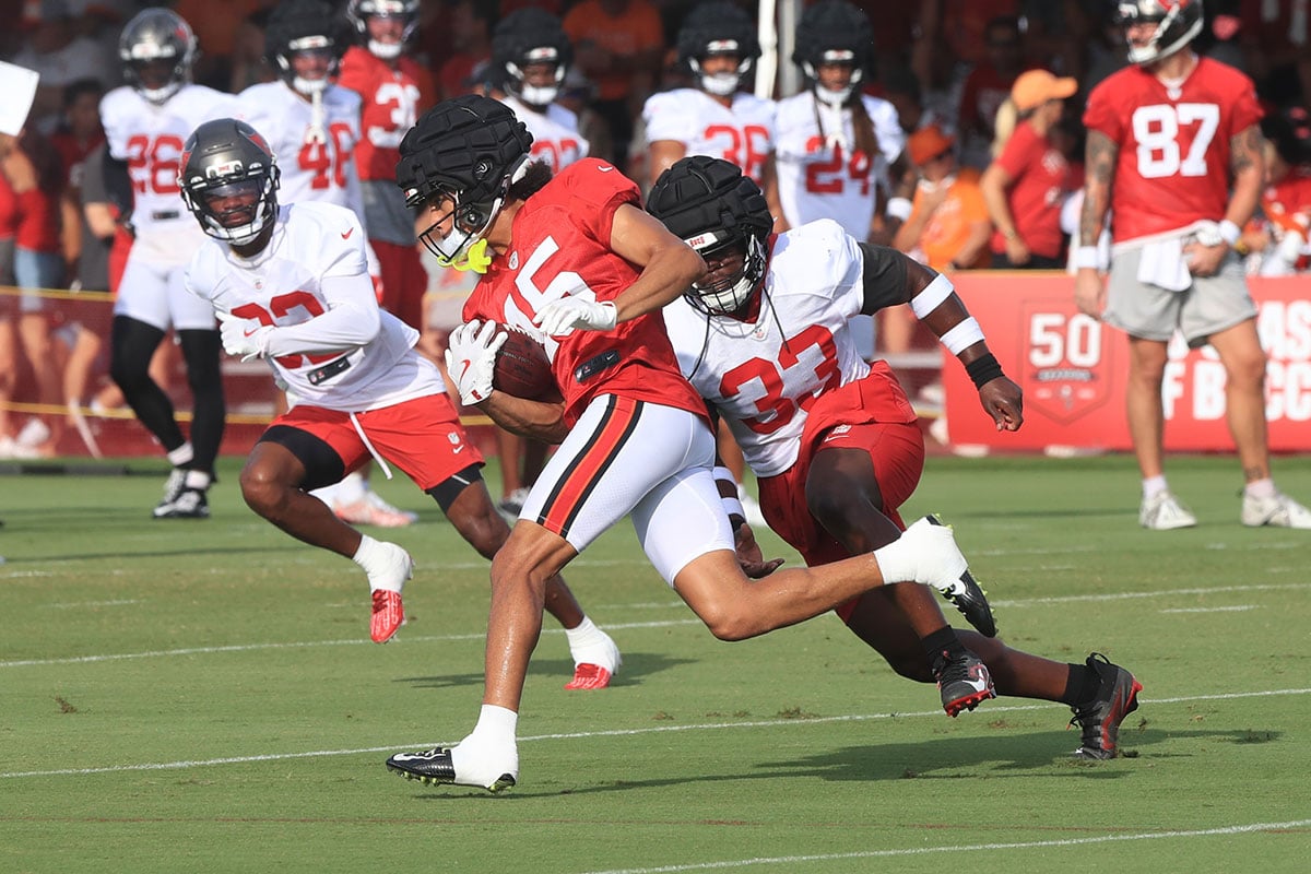 Bucs Wr Jalen Mcmillan And Olb Jose Ramirez