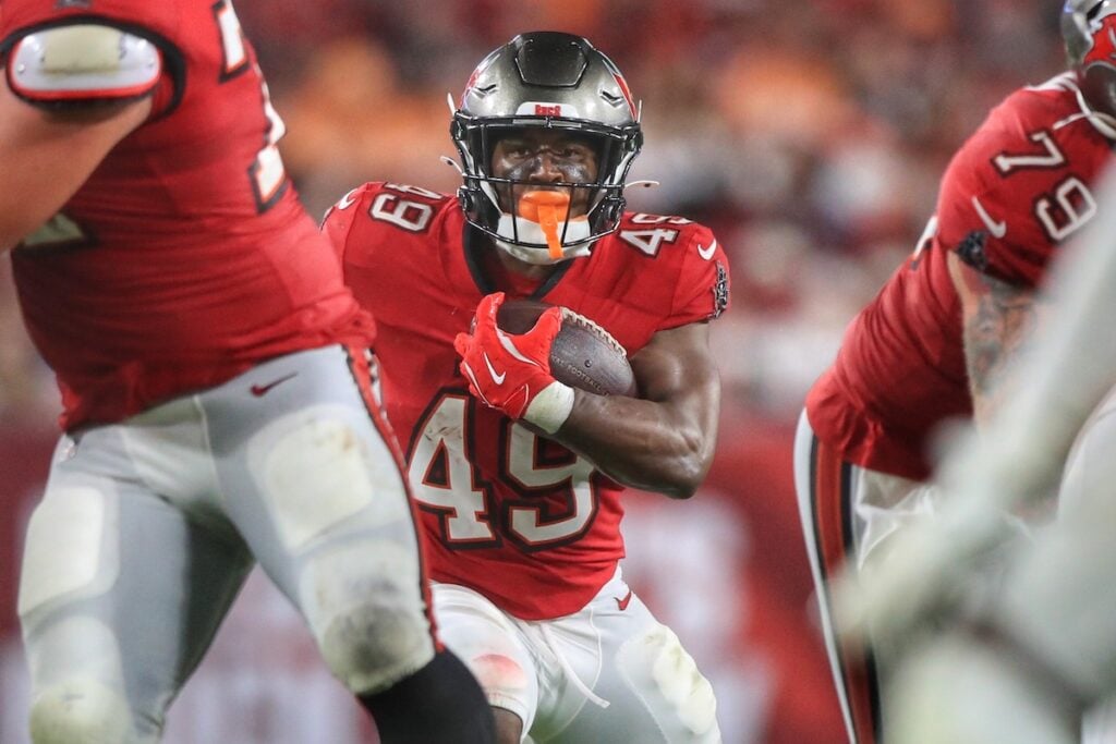 Bucs Vs. Titans: Most Impressive In Preseason Week 1 6 Bucs Rb Owen Wright - Photo By: Cliff Welch P/R