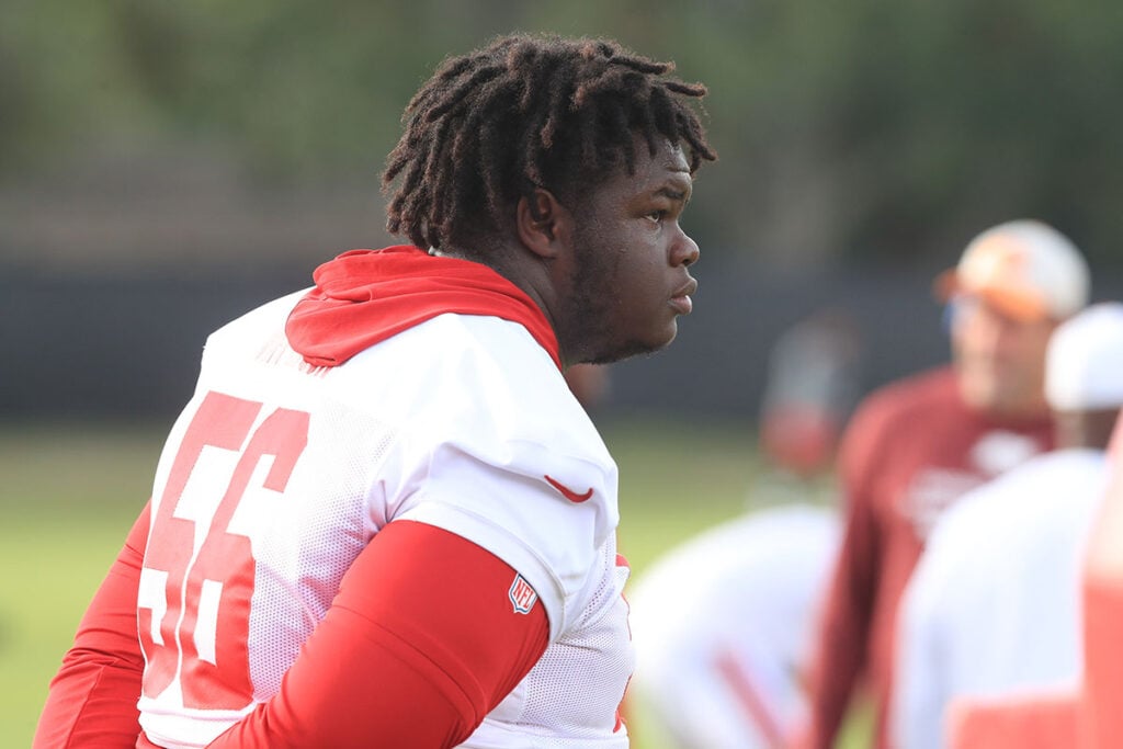 Watson Desmond Bucs Camp Glum