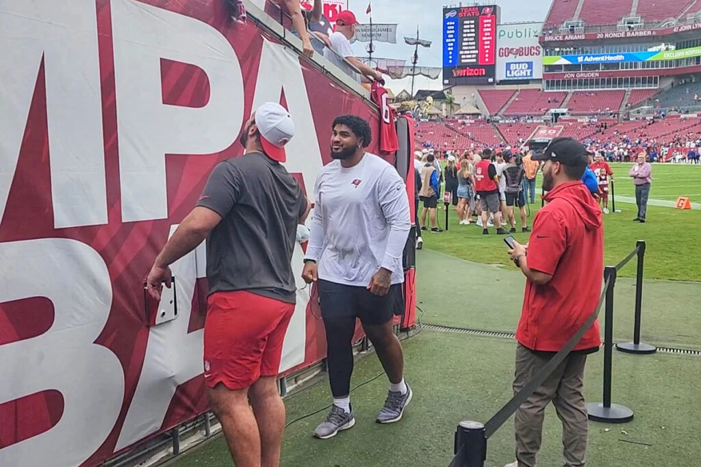 2-Point Conversion: Bucs Wr Tez Johnson Puts On A Show 7 Bucs Lt Tristan Wirfs