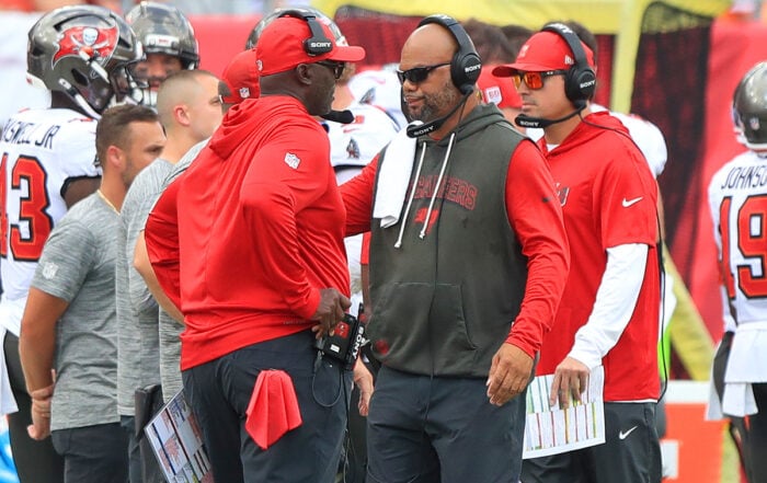 Bucs Hc Todd Bowles And St Coordinator Thomas Mcgaughey