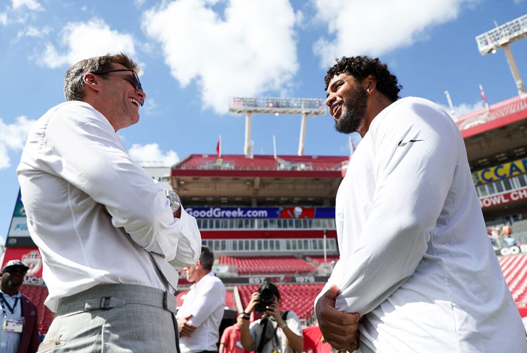 Did Jason Licht Just Reveal The Bucs' Draft Plans In 2026? 3 Former Bucs Qb Tom Brady And Bucs Lt Tristan Wirfs