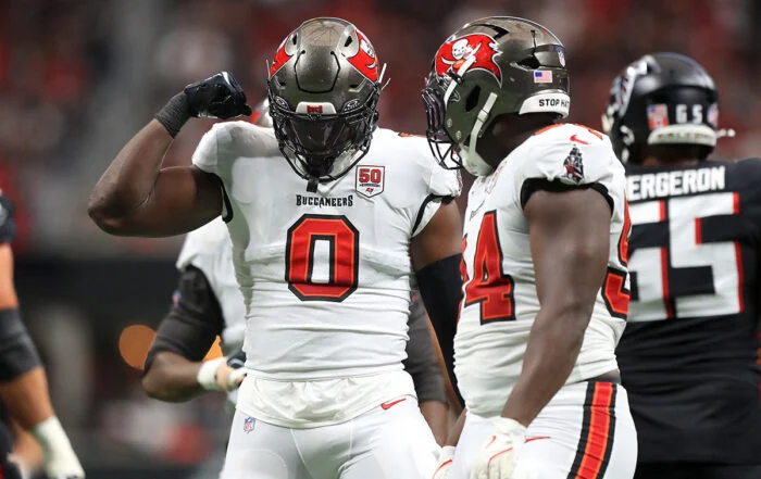 Bucs Olb Yaya Diaby And Dt Calijah Kancey