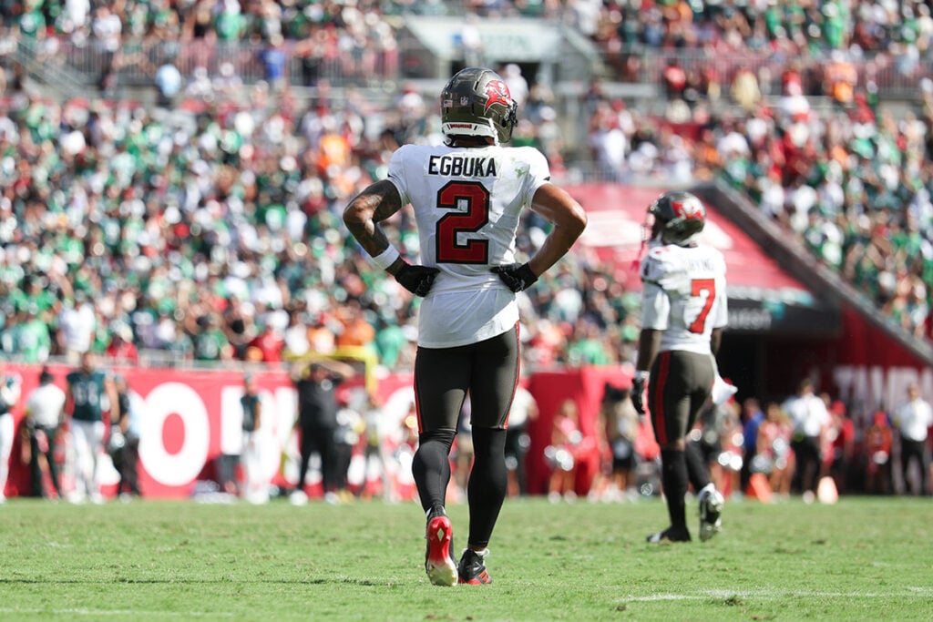 Bucs Wr Emeka Egbuka And Rb Bucky Irving