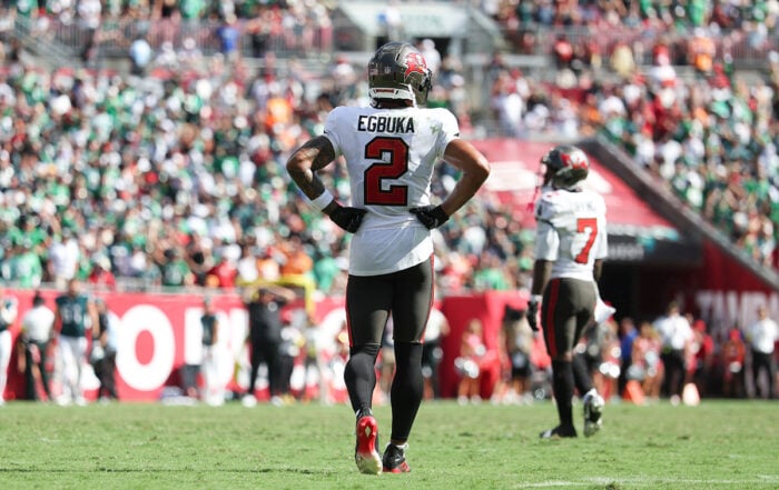 Bucs Wr Emeka Egbuka And Rb Bucky Irving
