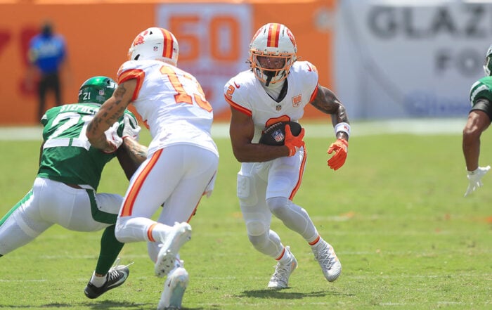 Bucs Wrs Mike Evans And Emeka Egbuka