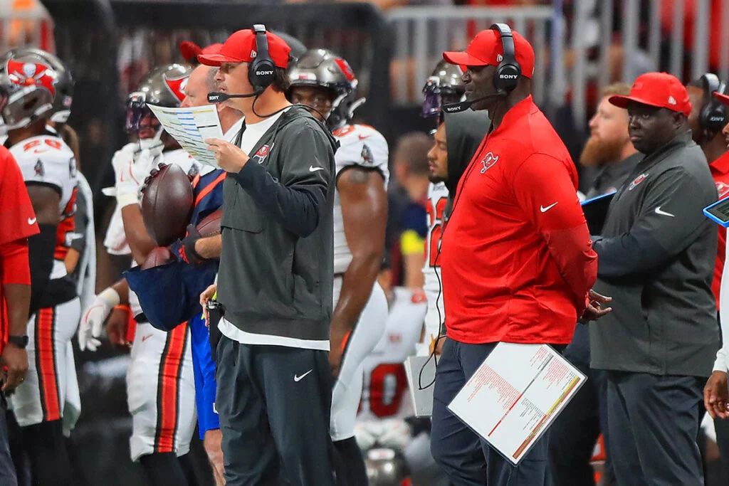 Josh Grizzard Demands Fast Start From Bucs In Week 2 Vs. Texans 4 Bucs Oc Josh Grizzard And Hc Todd Bowles