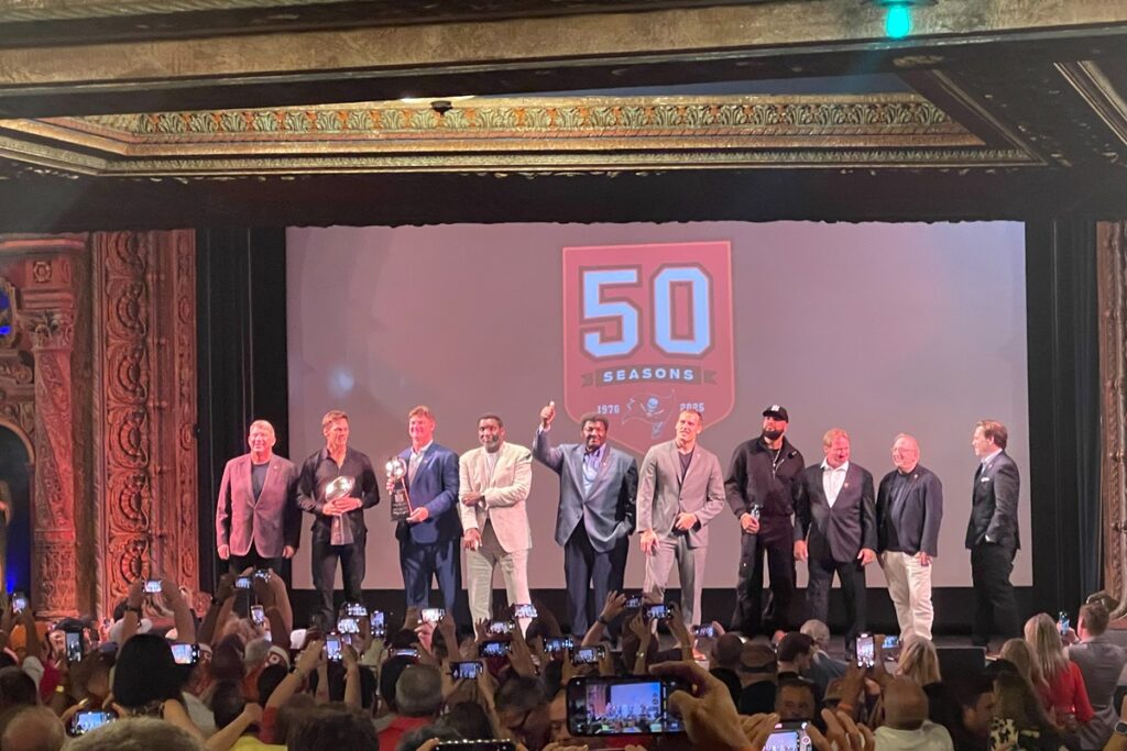 Bucs' &Amp;Quot;Raise The Flags&Amp;Quot; Premiere Beautifully Blends Past, Present Ahead Of 50Th Season 3 Bucs Raise The Flags